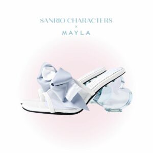 Sepatu MAYLA Sanrio Cinnamoroll Shoes Jewelry Mule Chic & Lembut