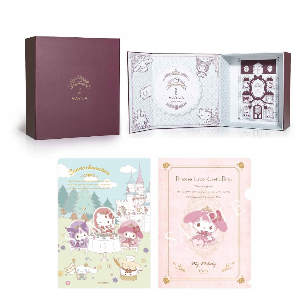 MAYLA Sanrio My Melody Princess Heels Feminin dalam Gaya Dewasa