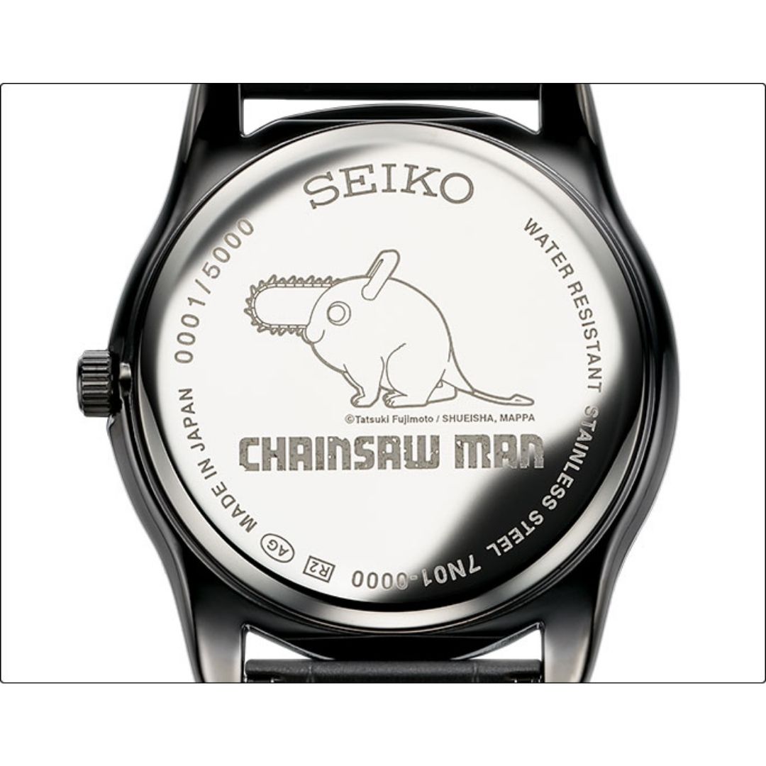 Jam Tangan Chainsaw Man x SEIKO Collaboration Watch