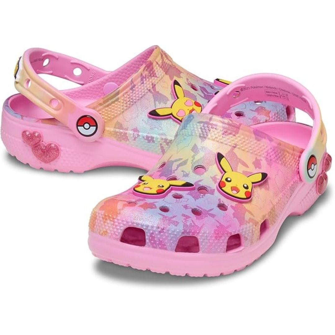Crocs Pikachu Pink Classic Crocs Kids