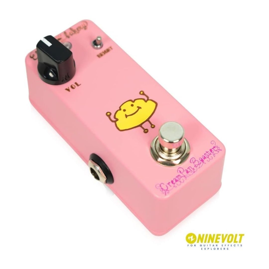 Effects Bakery Cream Pan Booster Mini Guitar Pedal - Booster Transparan