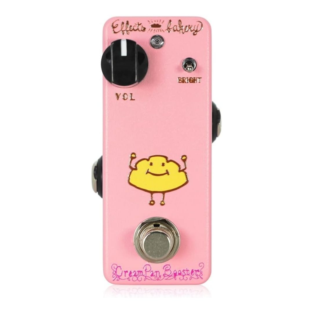 Effects Bakery Cream Pan Booster Mini Guitar Pedal - Booster Transparan