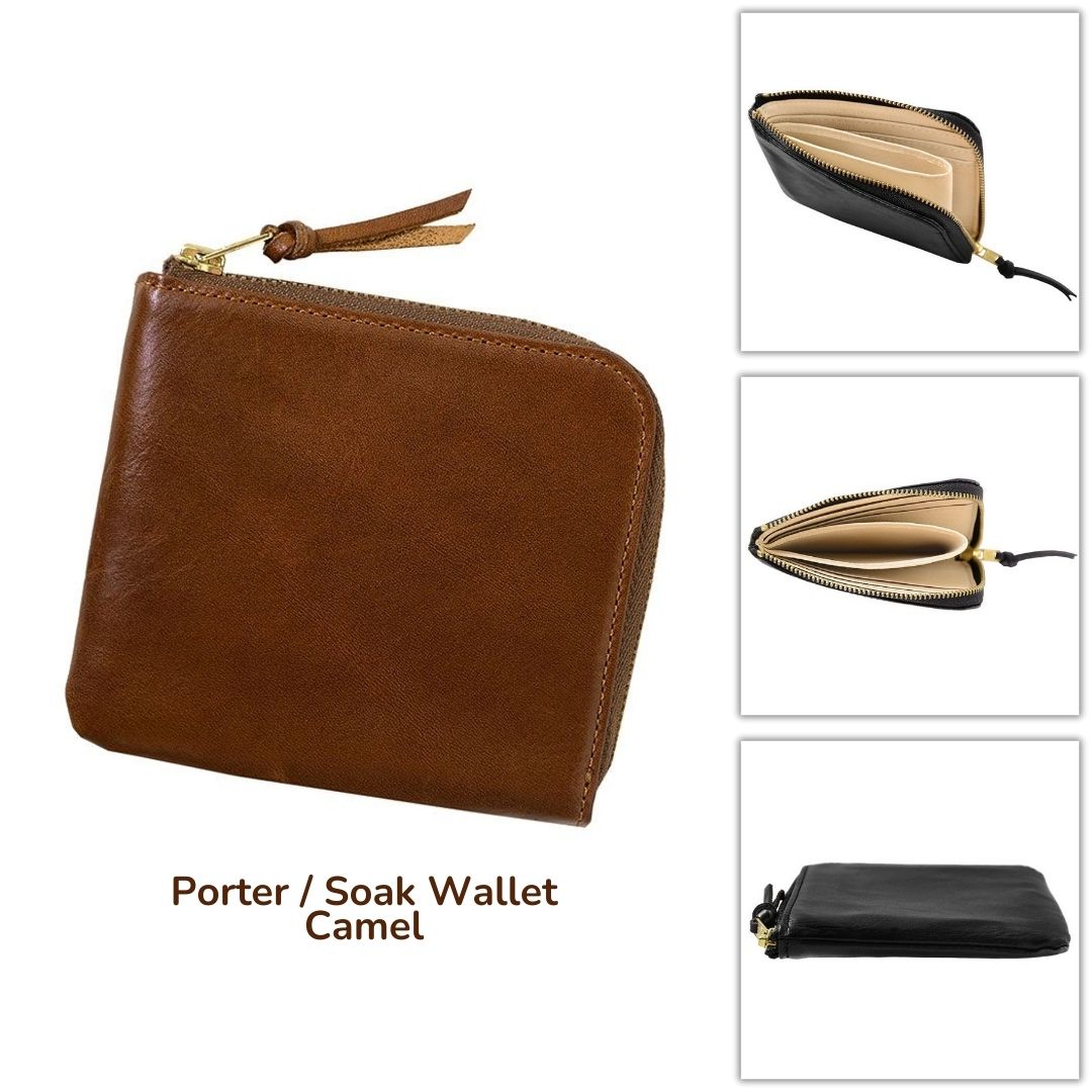  PORTER SOAK WALLET 101-06056 - Kulit Asli Minimalis 