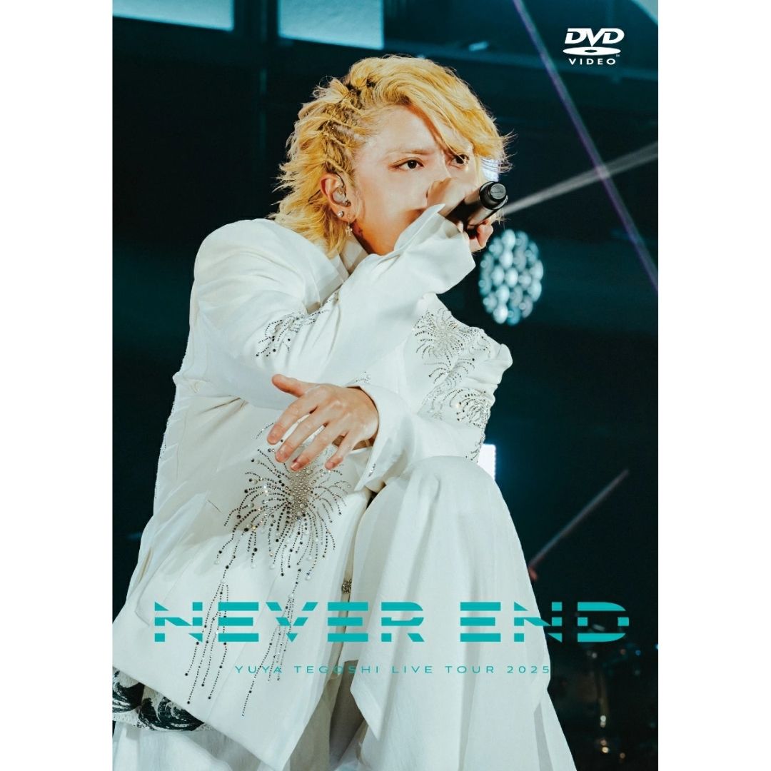 Tegoshi Yuya LIVE TOUR 2025 NEVER END First Press Limited Edition DVD