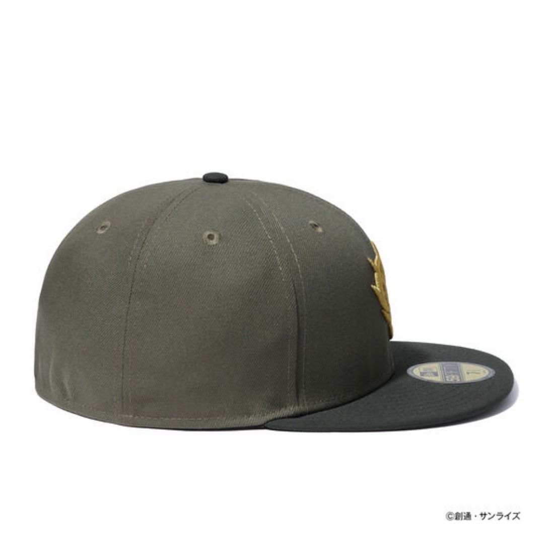 Topi Gundam New Era 59FIFTY Zeon Resmi STRICT-G dengan Bordir 3D Ikonik