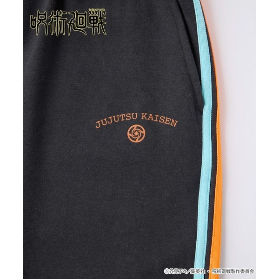 Jujutsu Kaisen Sweatpants ZOZOTOWN Light Blue Fleece-Lined Side Line Official