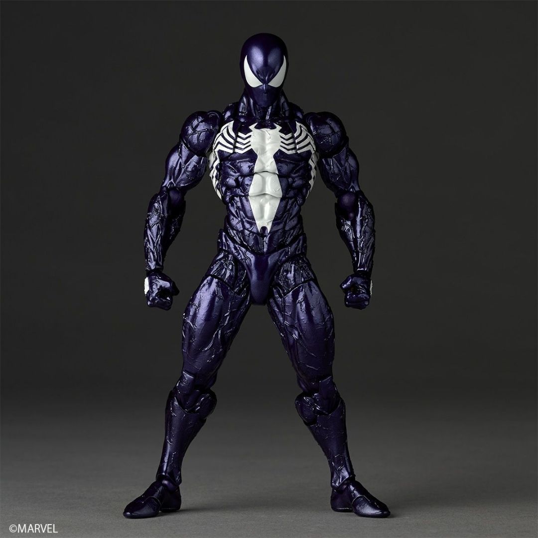 Revoltech Amazing Yamaguchi Symbiote Spider-Man Purple Ver. (160mm)