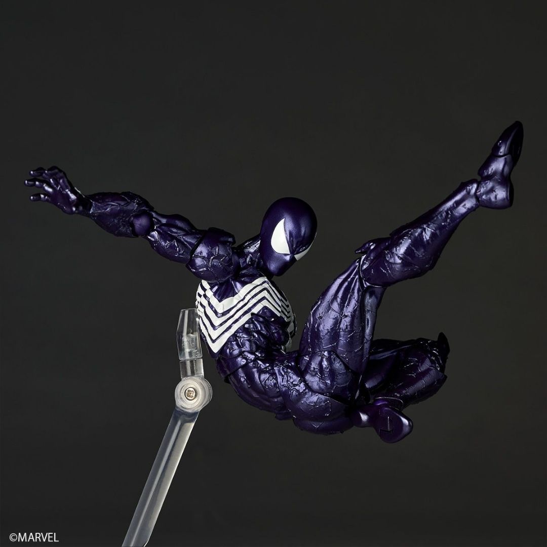 Revoltech Amazing Yamaguchi Symbiote Spider-Man Purple Ver. (160mm)