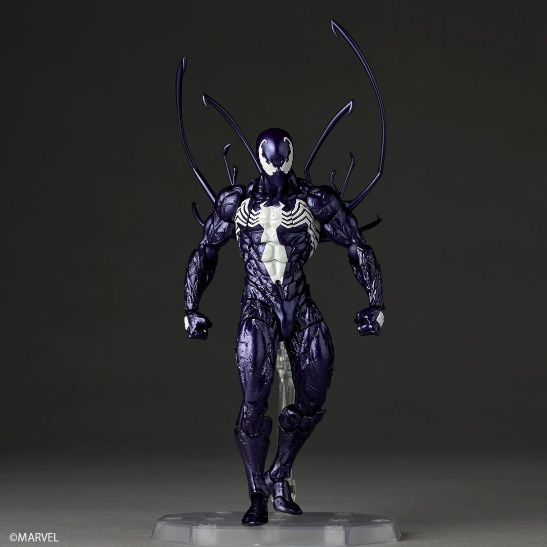 Revoltech Amazing Yamaguchi Symbiote Spider-Man Purple Ver. (160mm)