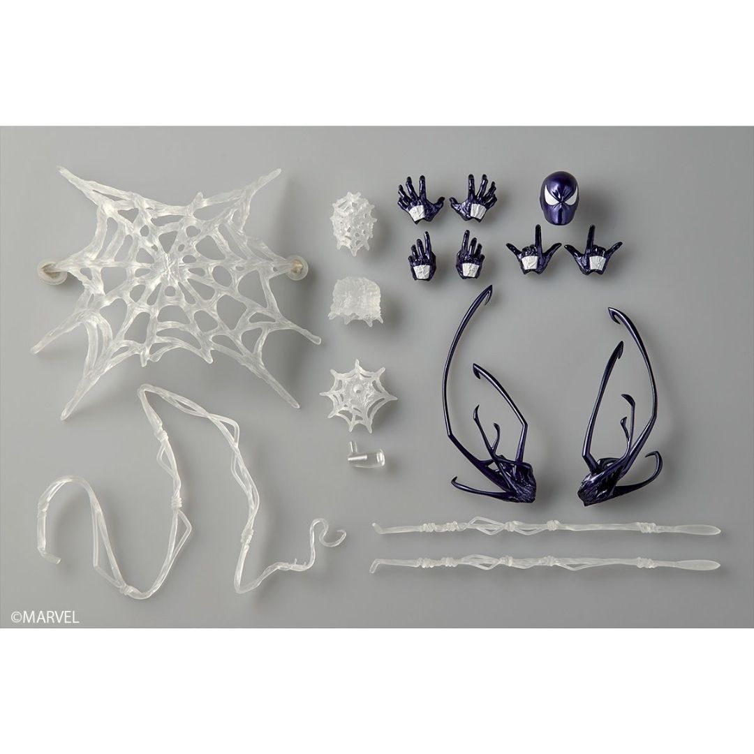 Revoltech Amazing Yamaguchi Symbiote Spider-Man Purple Ver. (160mm)