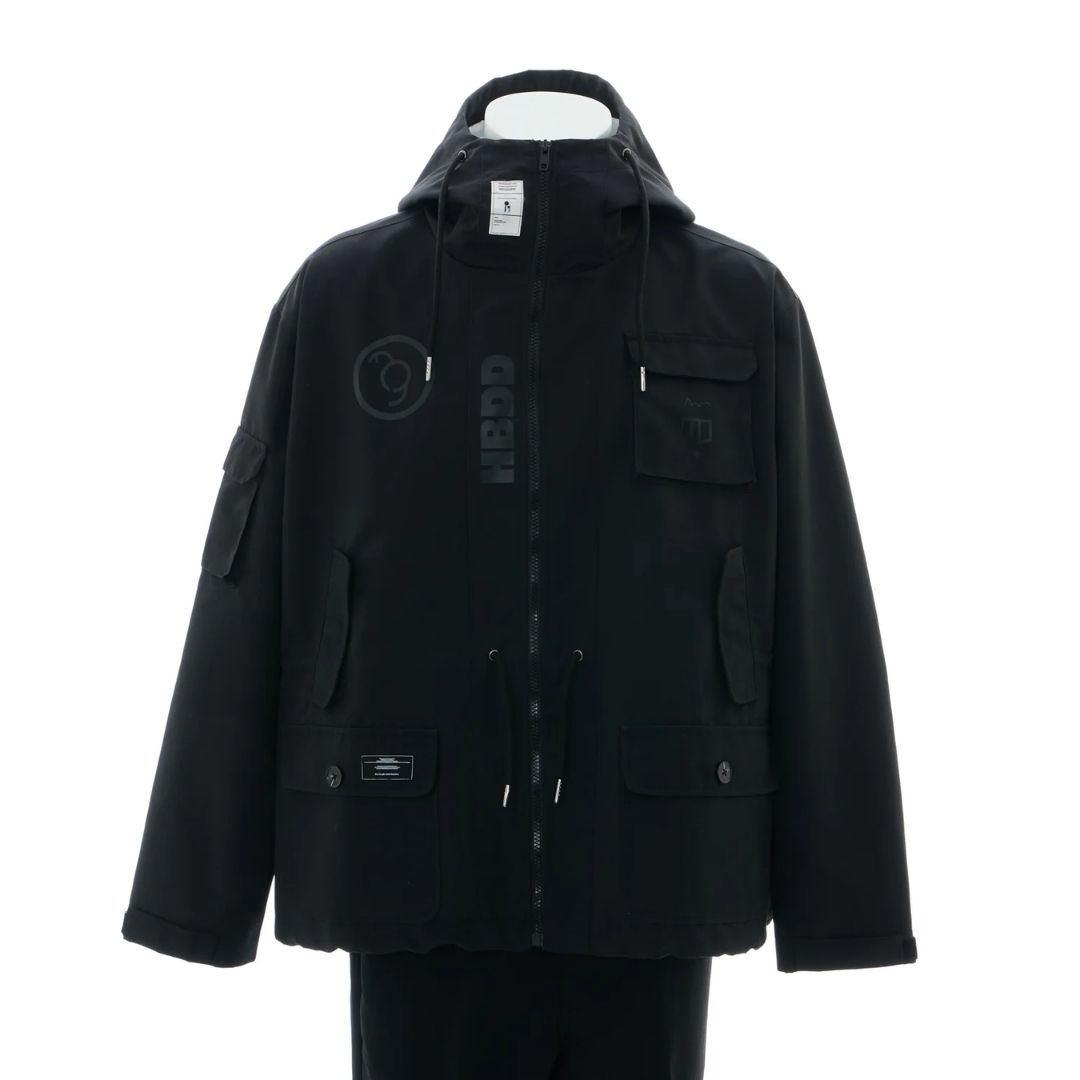  Outerwear Hundred Line Aotsuki Eito Model Black Official 