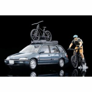 Tomica Limited Vintage Neo 1/64 Civic Shuttle RT X Blue 1990 Set