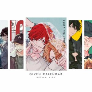 Given Calendar 2026 Kizu Natsuki Official Bonus Animate Edisi Jepang