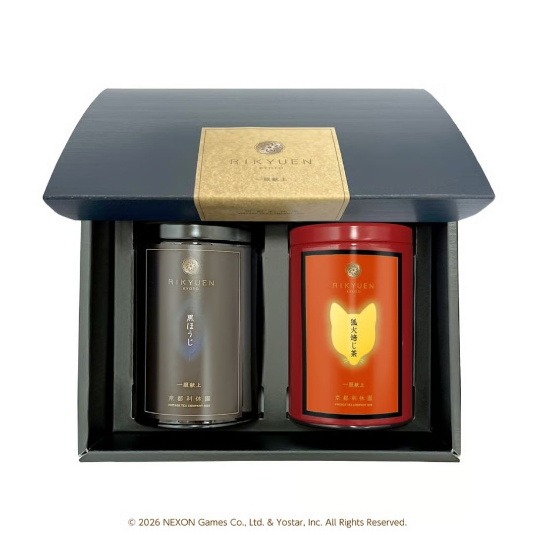 Rikyuen Kyoto x Blue Archive Wakamo Special Set Tea Resmi