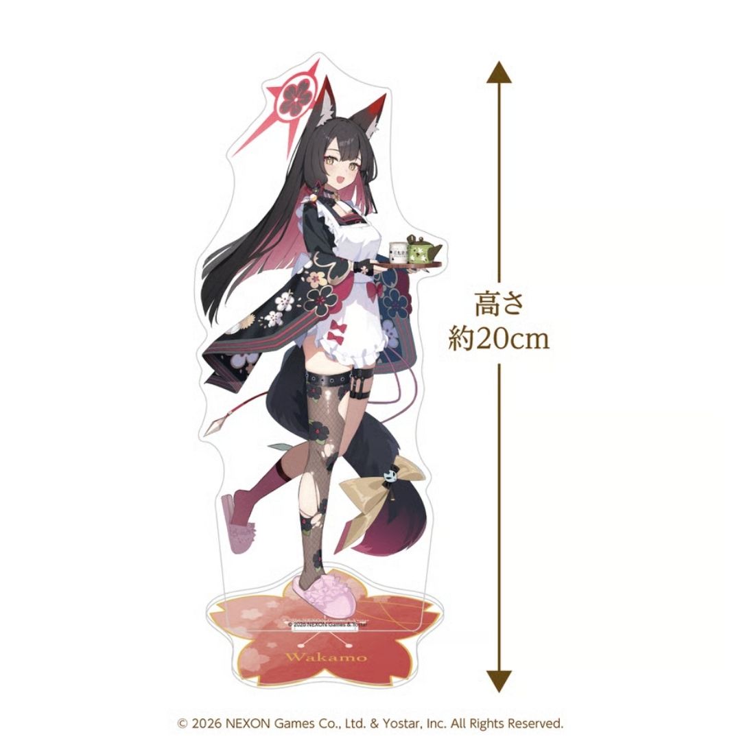 Rikyuen Kyoto x Blue Archive Wakamo Special Set Tea Resmi