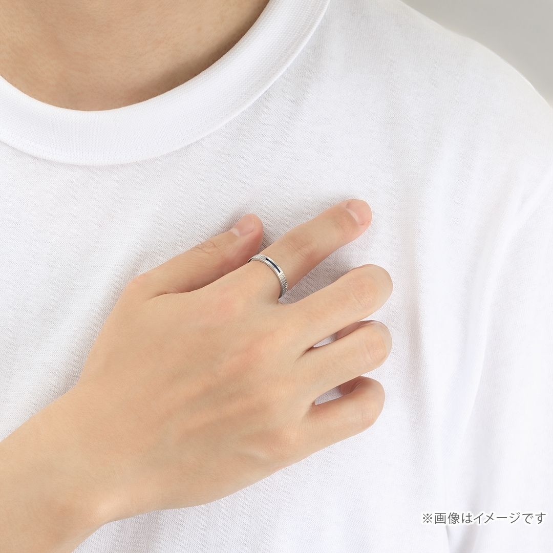 U-Treasure x Girls & Panzer Track Motif Ring Jatkosota Model - Cincin Silver Eksklusif