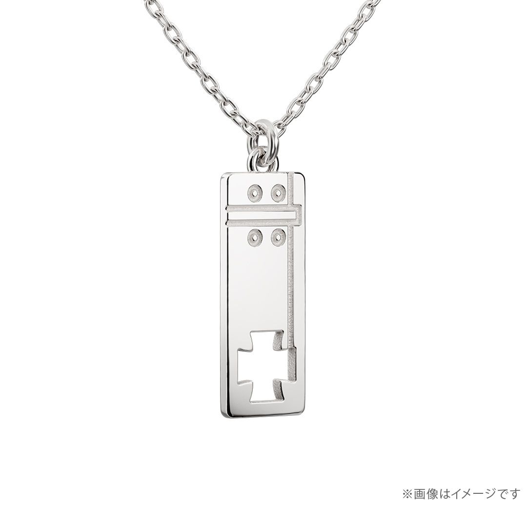 U-Treasure x Girls & Panzer Plate Necklace Kuromorimine Model - Kalung Silver 925 Eksklusif