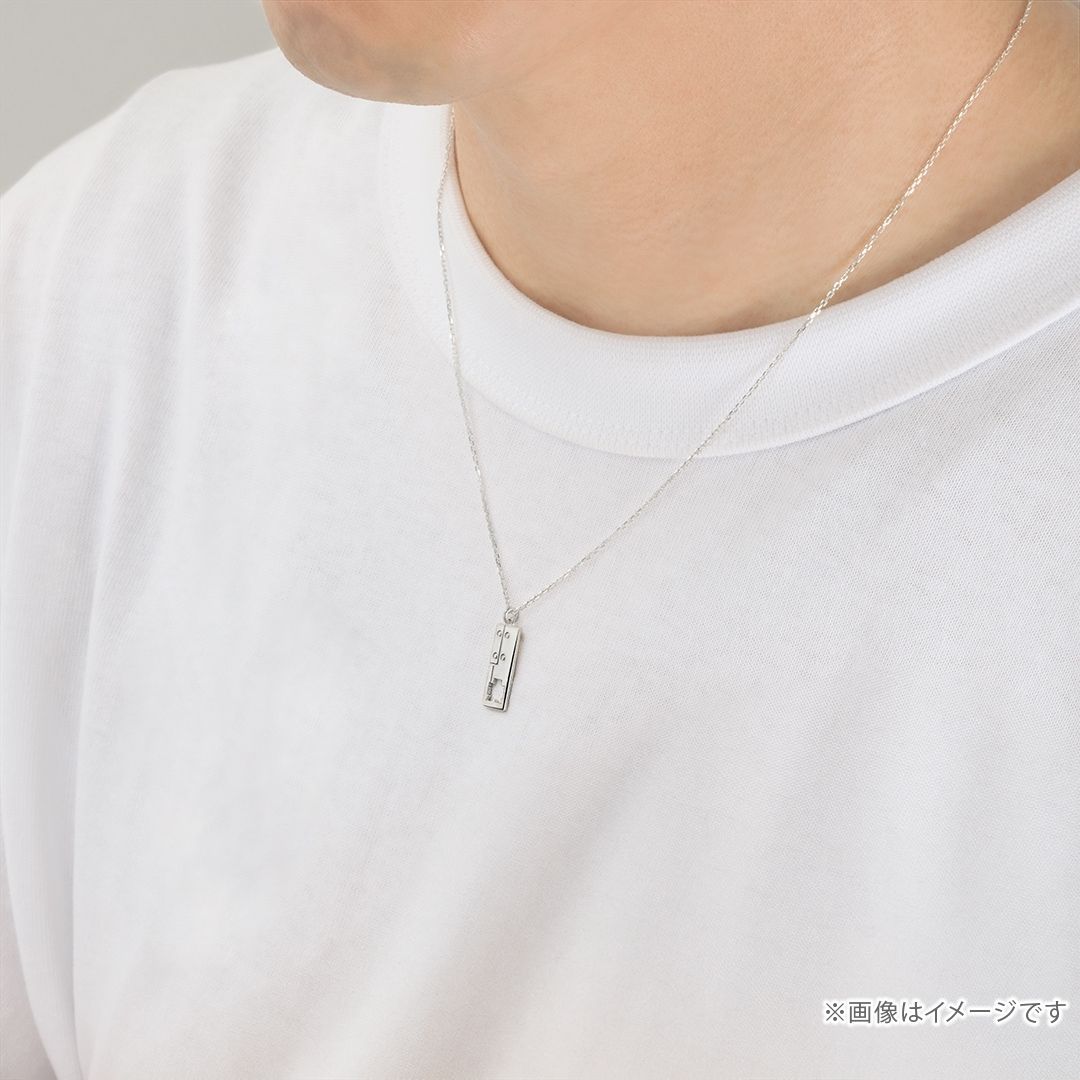 U-Treasure x Girls & Panzer Plate Necklace Kuromorimine Model - Kalung Silver 925 Eksklusif