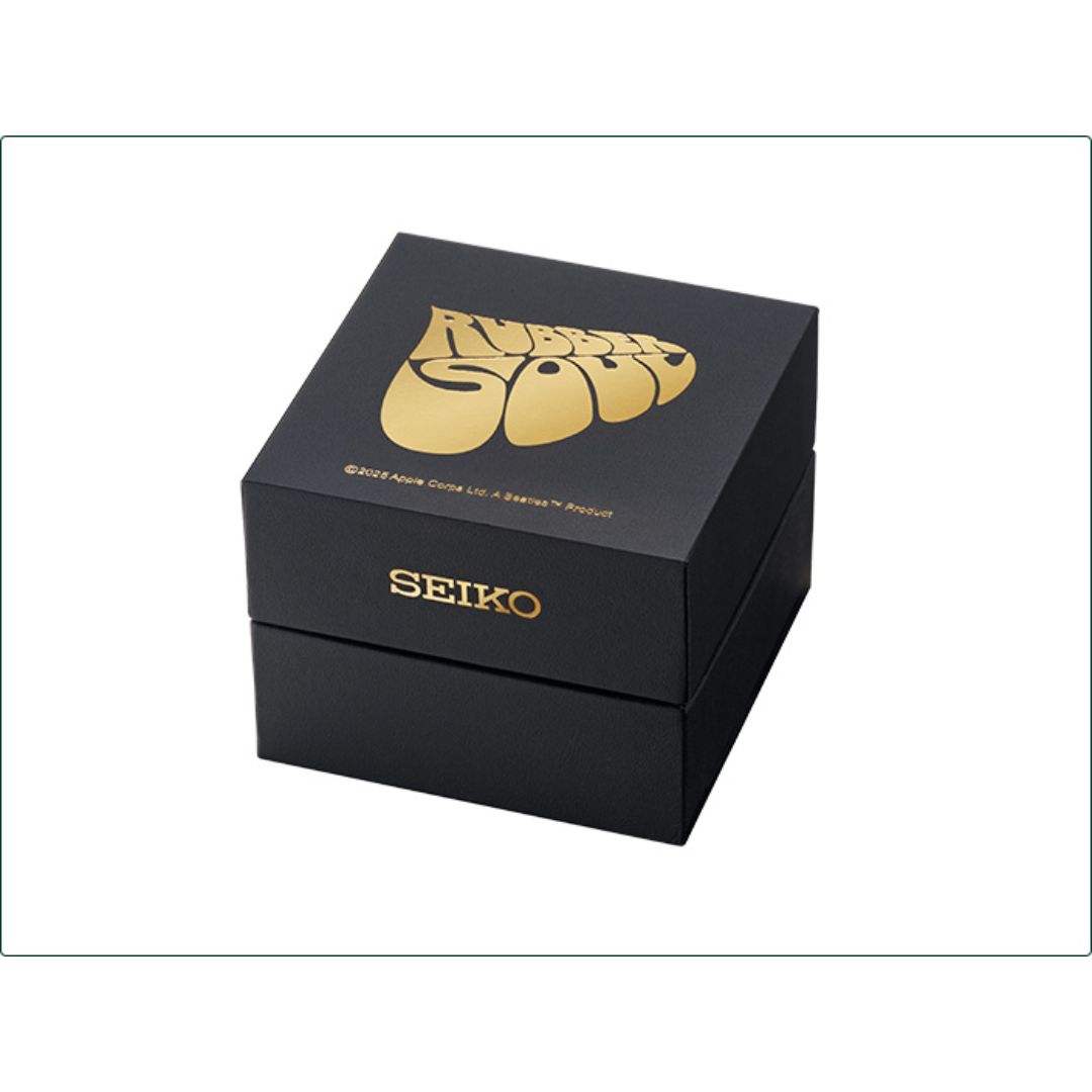 Jam Tangan Seiko The Beatles Rubber Soul 60th Anniversary Official Watch