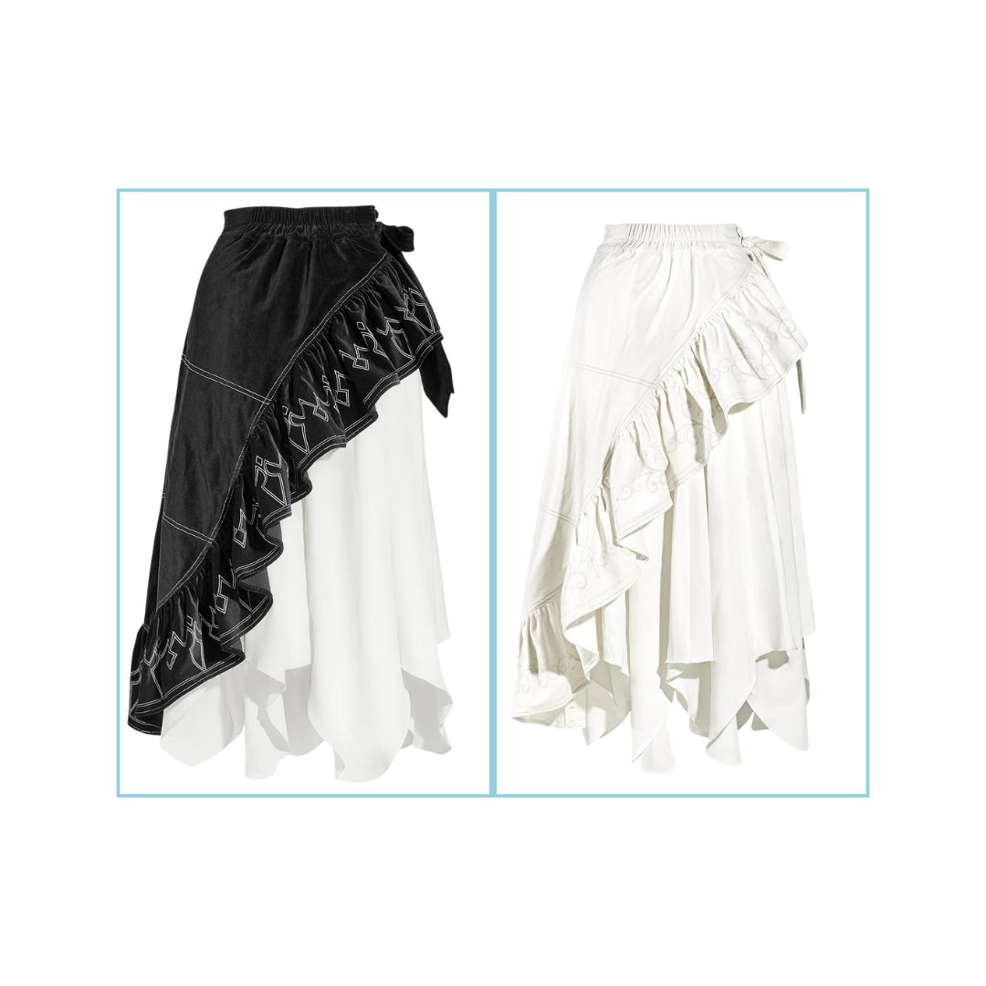 NieR Automata 2B Iconic Skirt Ver. 1.1a – Cruel Black & Virtuous White
