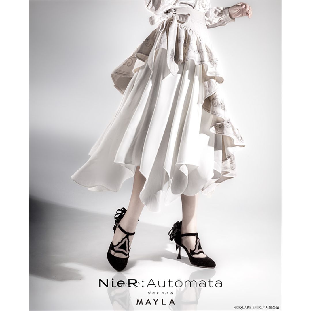 NieR Automata 2B Iconic Skirt Ver. 1.1a – Cruel Black & Virtuous White