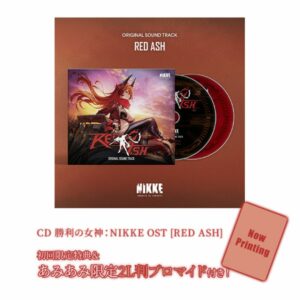 CD Victory Goddess: NIKKE OST RED ASH 2CD Bonus Bromide Resmi