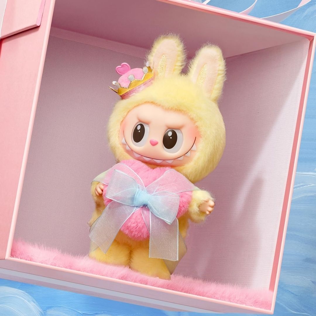 POP MART THE MONSTERS Let's Checkmate Plush Pendant Resmi (170mm)