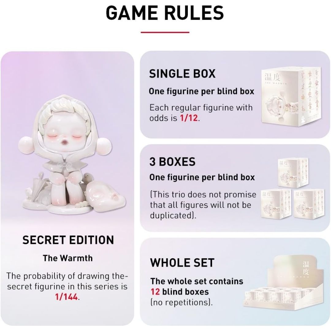 POP MART SKULLPANDA The Warmth Series 1 Piece Random