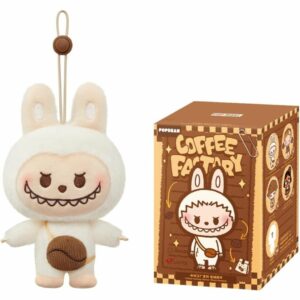 POP MART POP BEAN Coffee Factory Plush Pendant 1 Piece Random