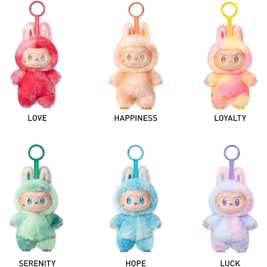 POP MART THE MONSTERS Big into Energy Plush Pendant 3 Piece Random