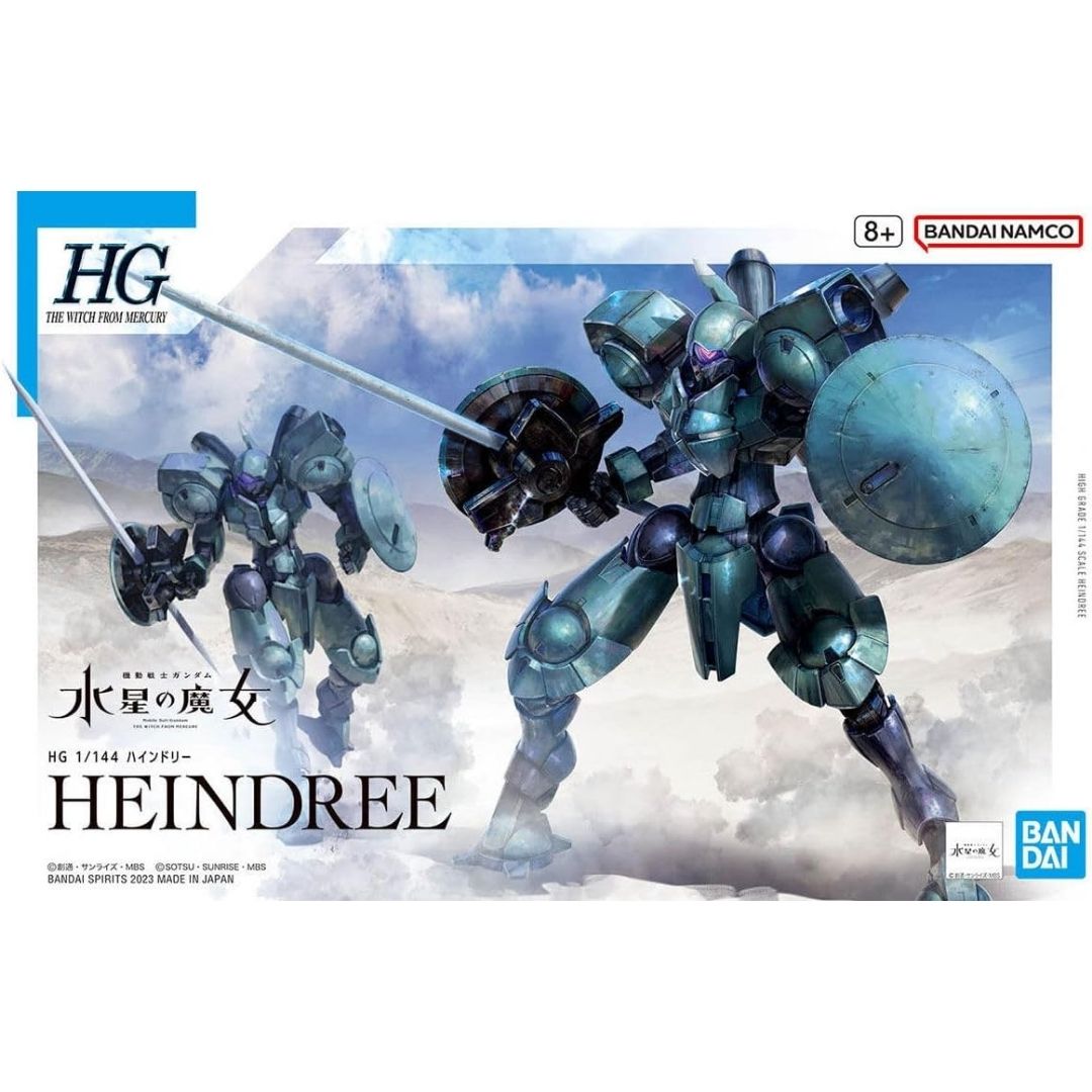 Bandai HG Gundam Heindree 1/144 - Model Kit Mobile Suit Gundam Witch of Mercury