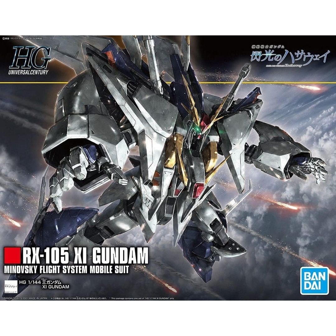 HGUC RX-105 Xi Gundam Minovsky Flight System Mobile Suit HGUC RX-105 Xi Gundam Minovsky Flight System Mobile Suit