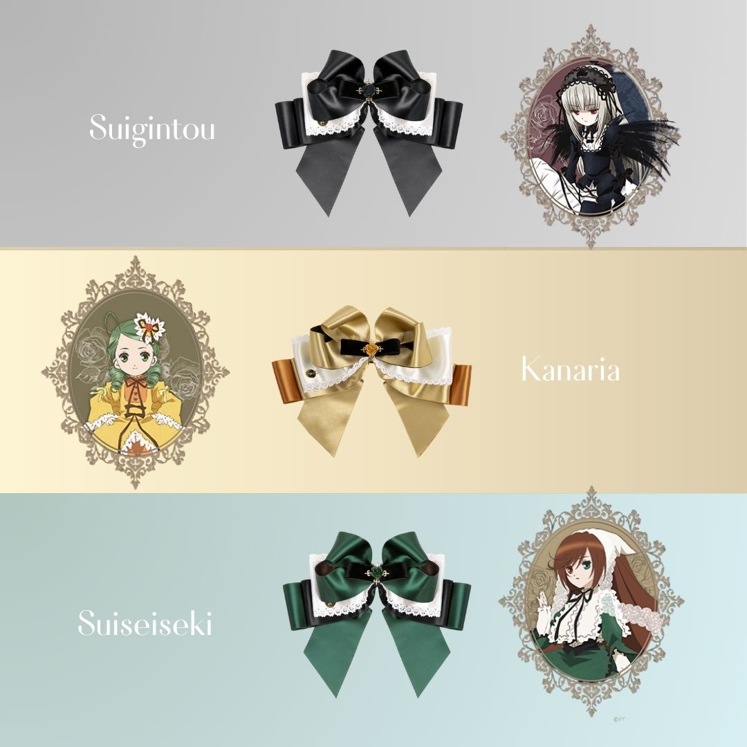 Jepit Rambut MAYLA Rozen Maiden Iconic Hair Object - Aksesoris Rambut Mewah