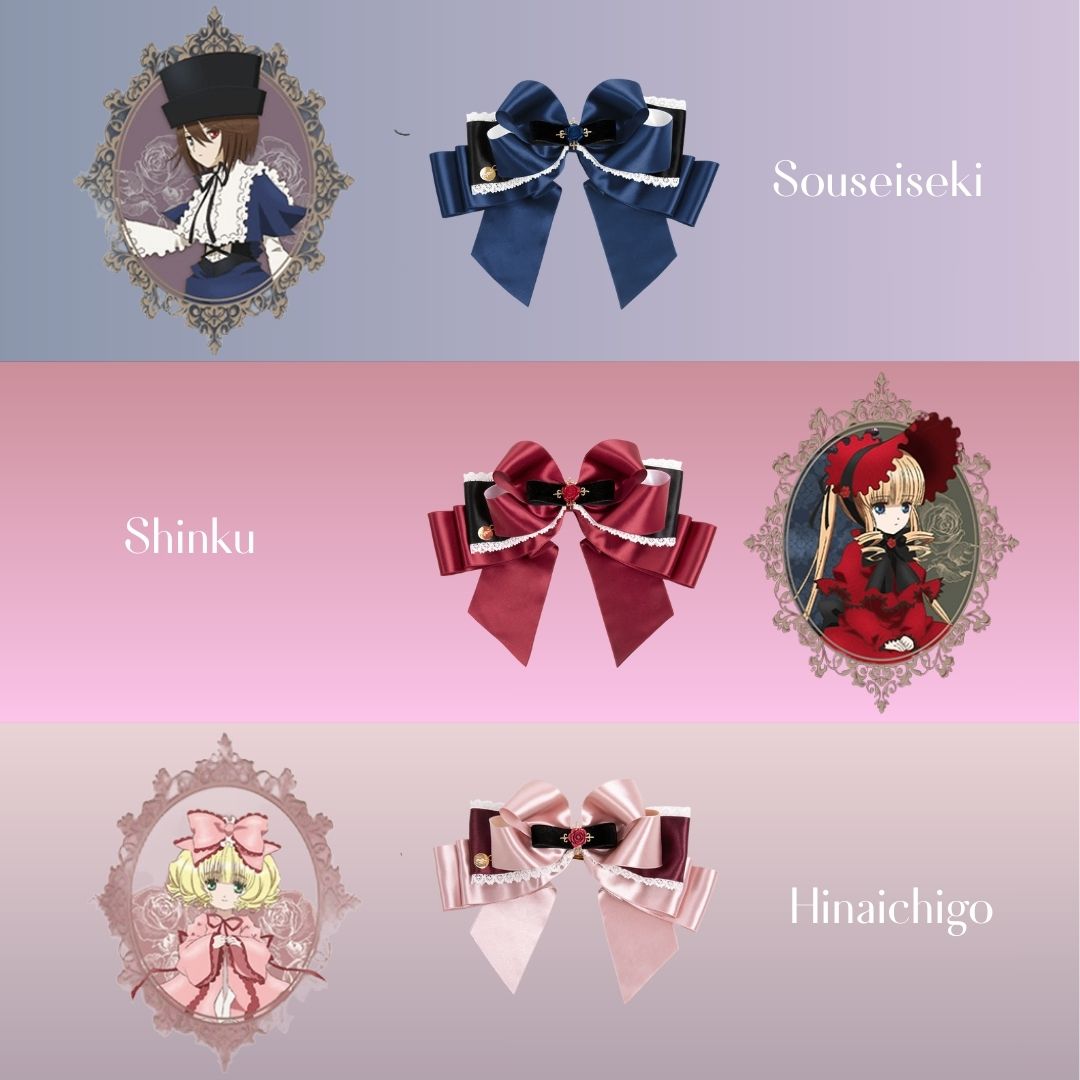 Jepit Rambut MAYLA Rozen Maiden Iconic Hair Object - Aksesoris Rambut Mewah