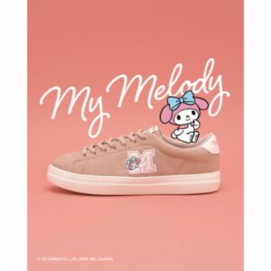 Sepatu Sanrio Characters Patch Coat Sneakers My Melody Pink
