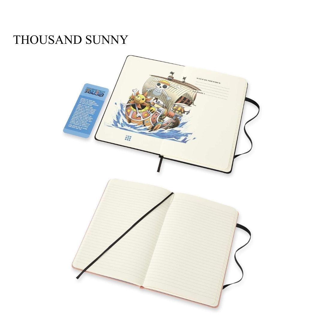 Moleskine One Piece Limited Edition Notebook Luffy & Thousand Sunny