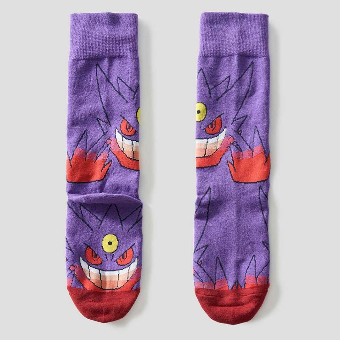 Kaos Kaki Graniph Pokemon Mega Gengar Original - Unik dan Nyaman
