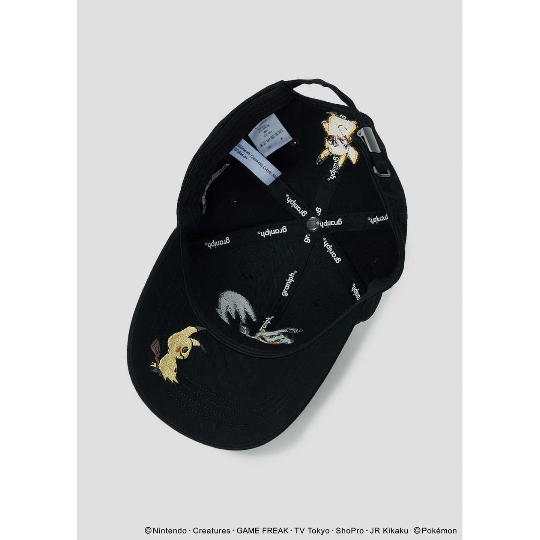 Topi Graniph Pokemon Hide and Seek Cap Original - Desain Bordir Eksklusif