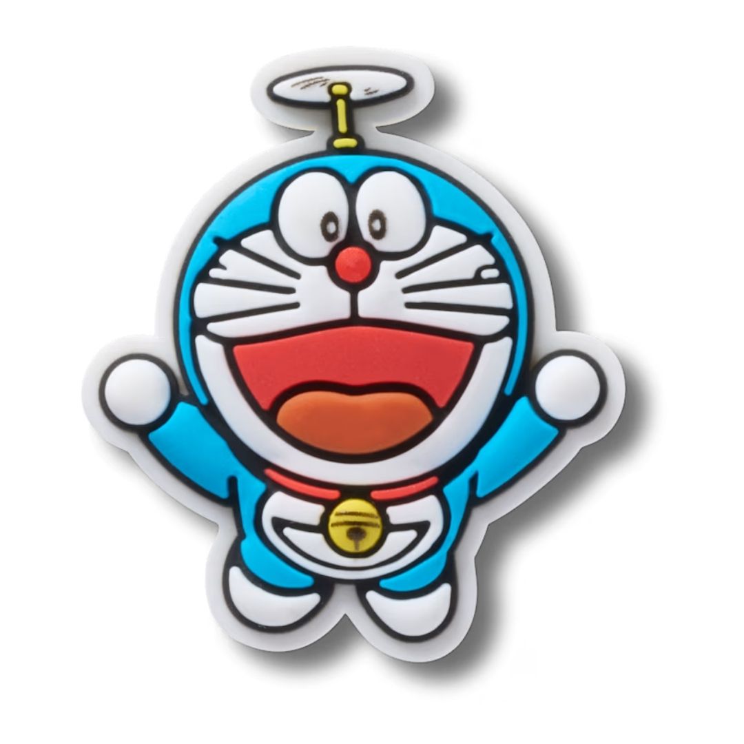 Jibbitz Crocs Doraemon 3 - Tambahkan Gaya dengan Pesawat Bambu Doraemon