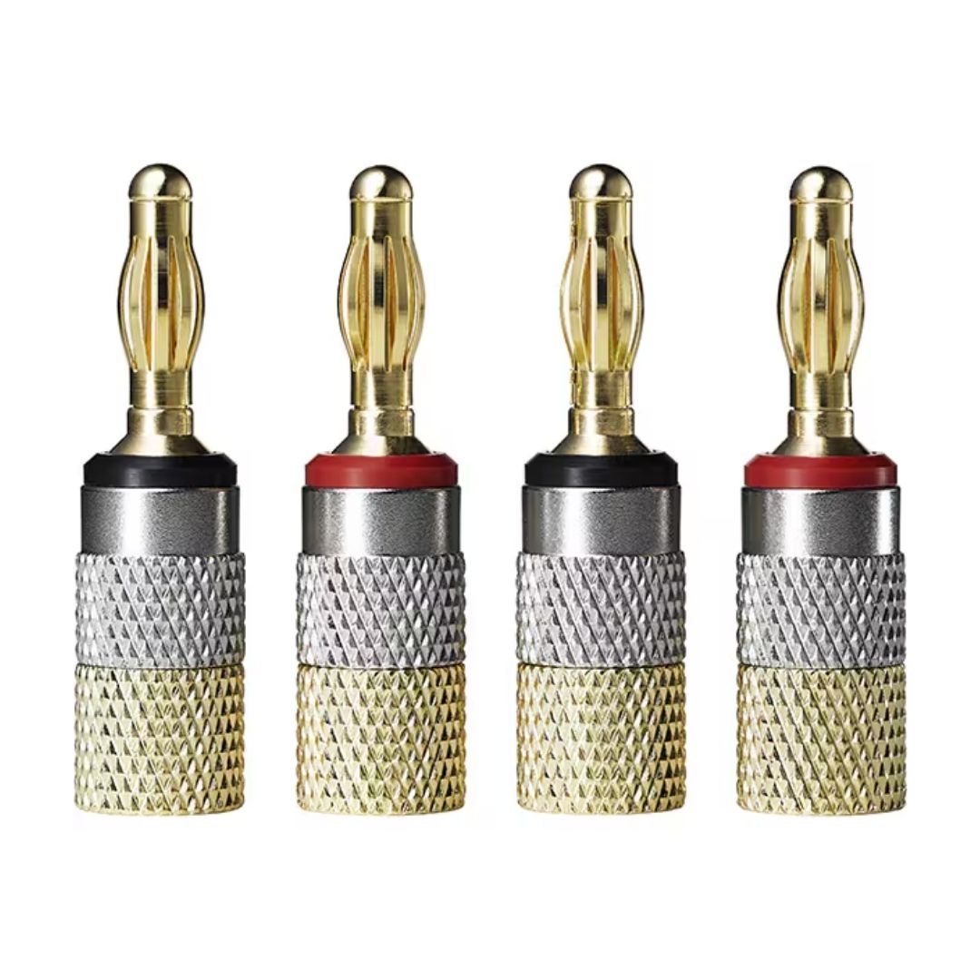 Audio Technica AT6302a Banana Plugs – Koneksi Belakang untuk Diameter Konduktor hingga 3.7mm Audio Technica AT6302a Banana Plugs – Koneksi Belakang untuk Diameter Konduktor hingga 3.7mm