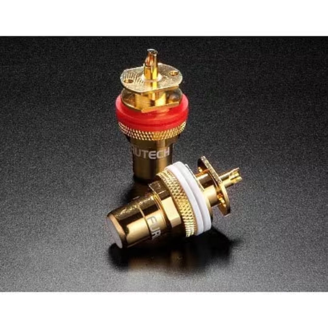 Furutech FP-900(G) Audio-Grade RCA Connector – Konektor Non-Magnetik dengan Pelapisan Emas 24K