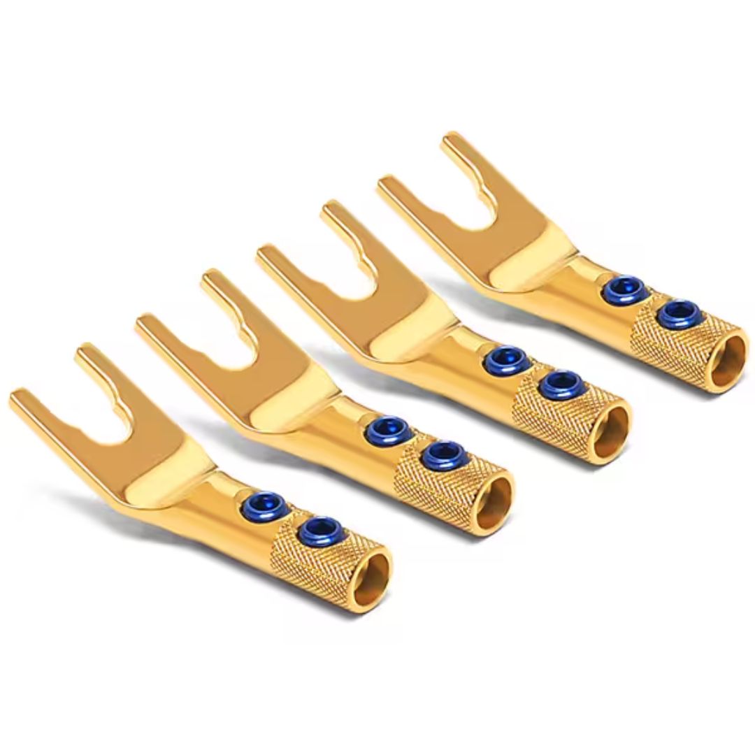 Oyaide Y-rug SGSL – Set isi 4 Berlapis Emas dan Perak Murni