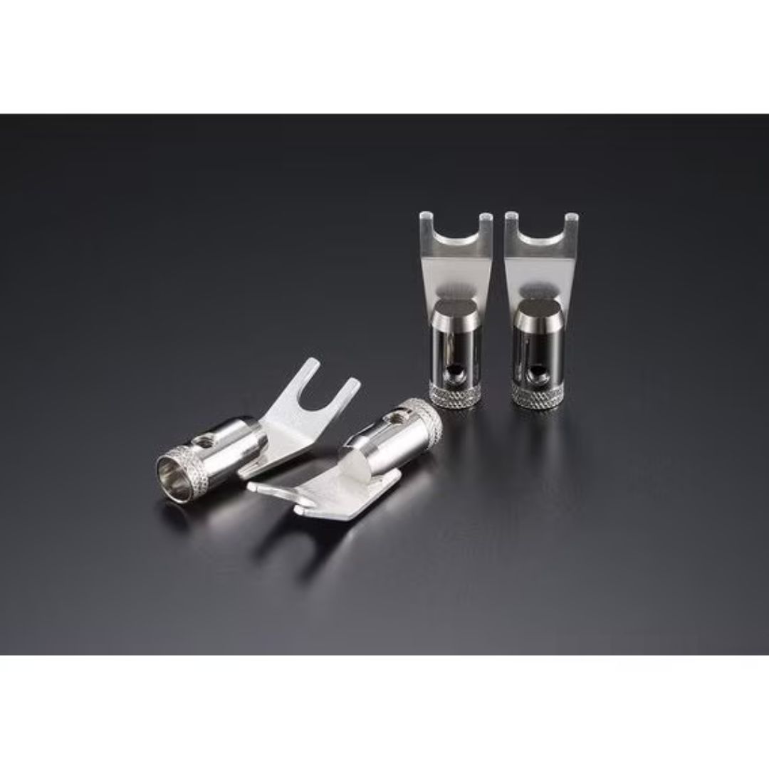 AET EVO-BYPS Y-Terminal Silver Plated (4 pcs) – Konektor Audio Berkualitas untuk Suara Lebih Jernih