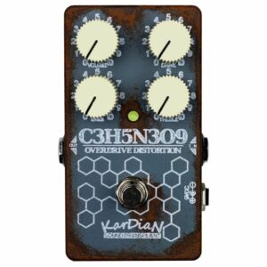 KarDiaN Nitroglycerin C3H5N3O9 Overdrive – Pedal Distorsi dengan Suara Khas