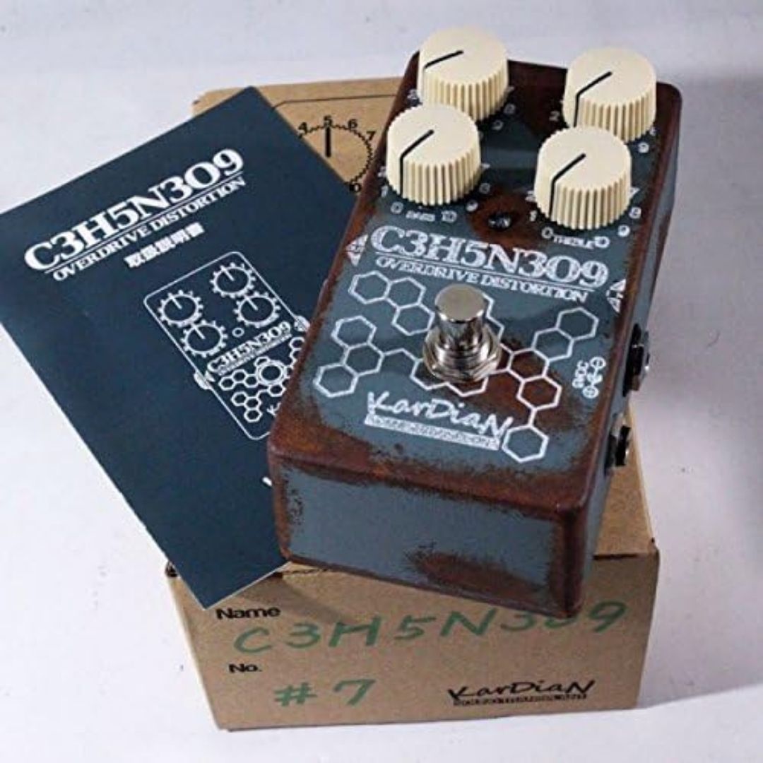KarDiaN Nitroglycerin C3H5N3O9 Overdrive Distortion - Pedal Distorsi Dengan Karakter Suara Khas