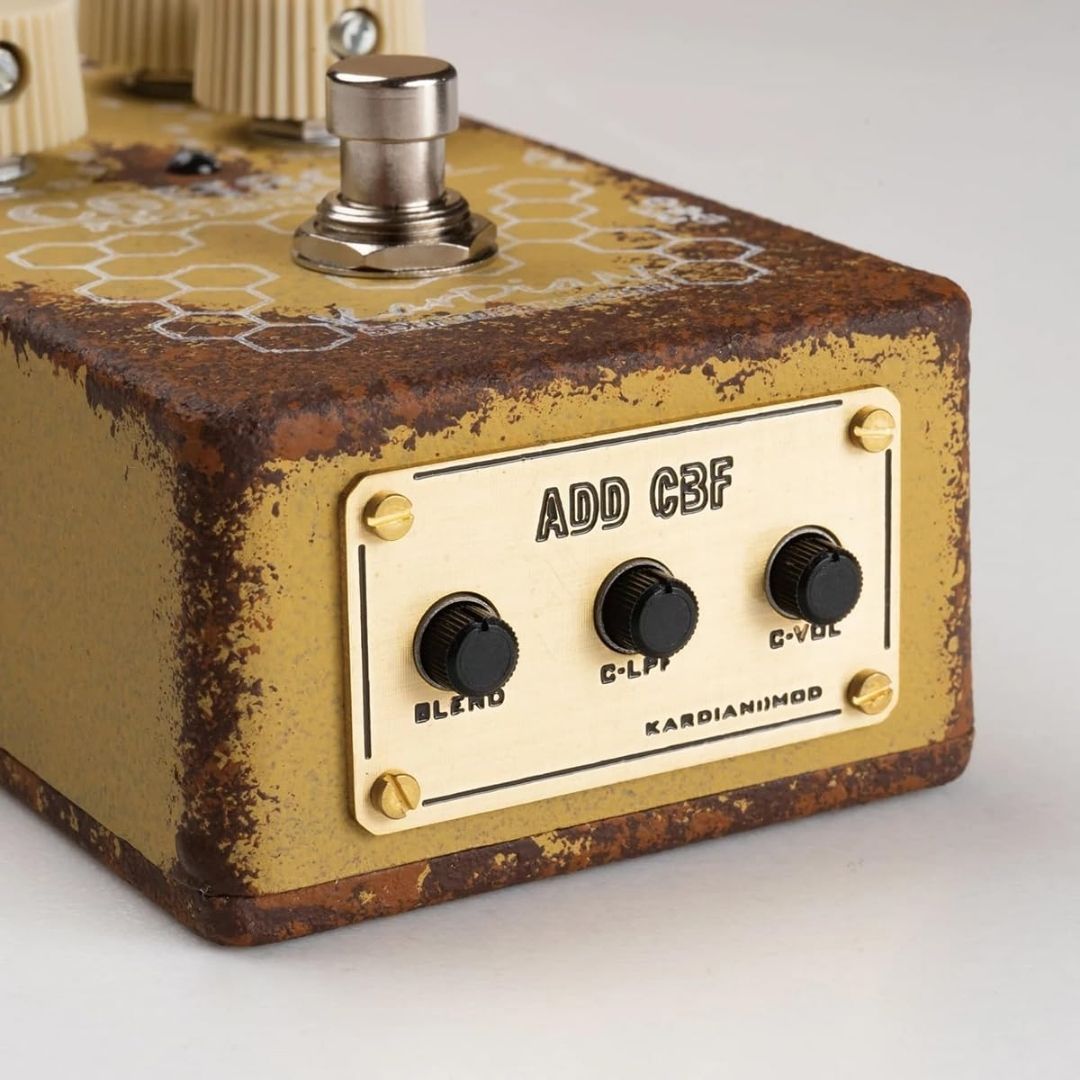 KarDiaN Vitamin C ADD CBF Fuzz Distortion: Pedal Fuzz dengan Clean Blend Pro
