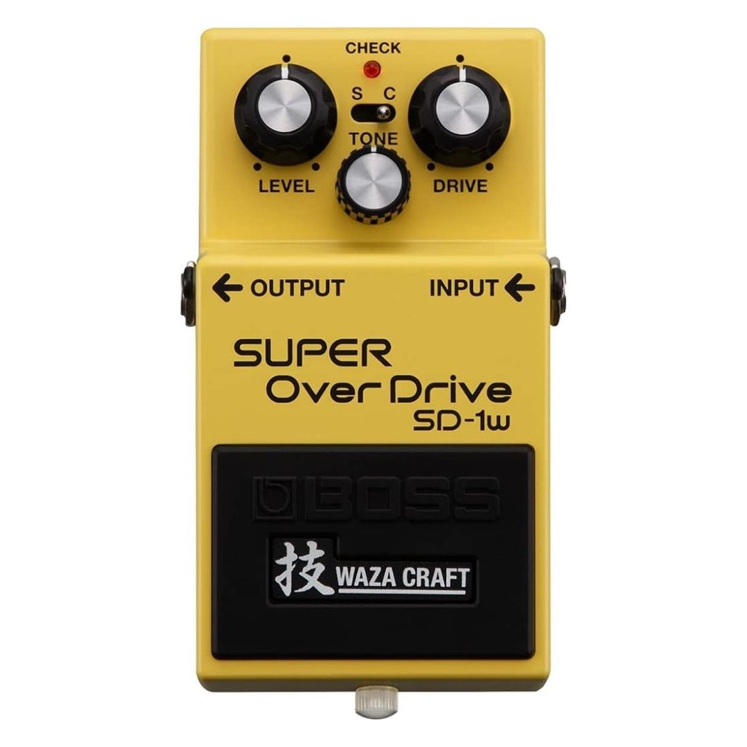 BOSS SD-1W Super Overdrive Waza Craft – Pedal Overdrive dengan Mode Standard dan Custom