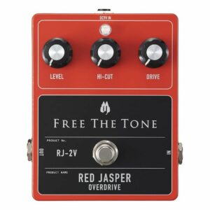 Free The Tone Red Jasper RJ-2V Overdrive Pedal - Kembalinya Suara Vintage Tube Free The Tone Red Jasper RJ-2V Overdrive Pedal - Kembalinya Suara Vintage Tube
