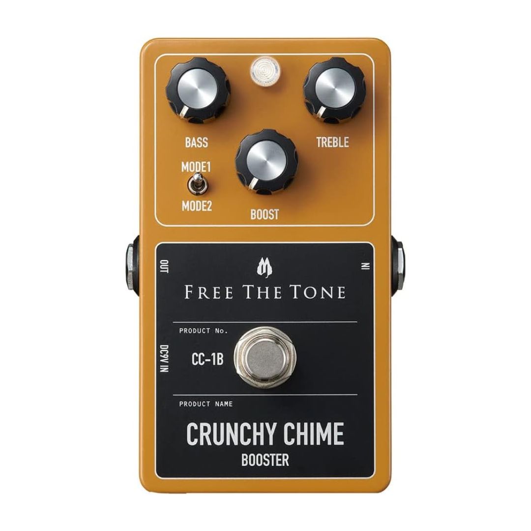Free The Tone Crunchy CC-1B Chime Booster - Pedal Boost dengan Karakter Vintage