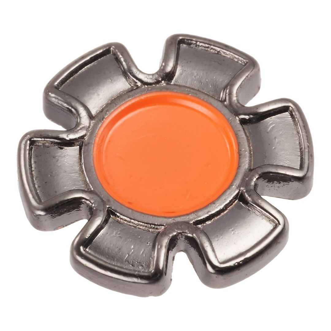 Cam-in Soft Shutter Button 12mm Orange Blossom CAM9117